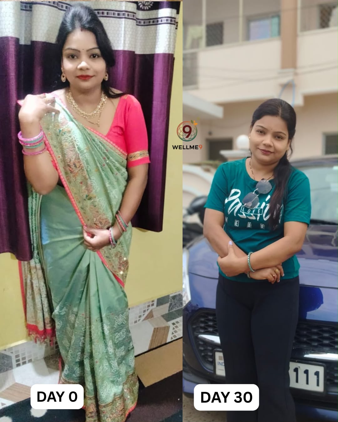 Before and After Transformation